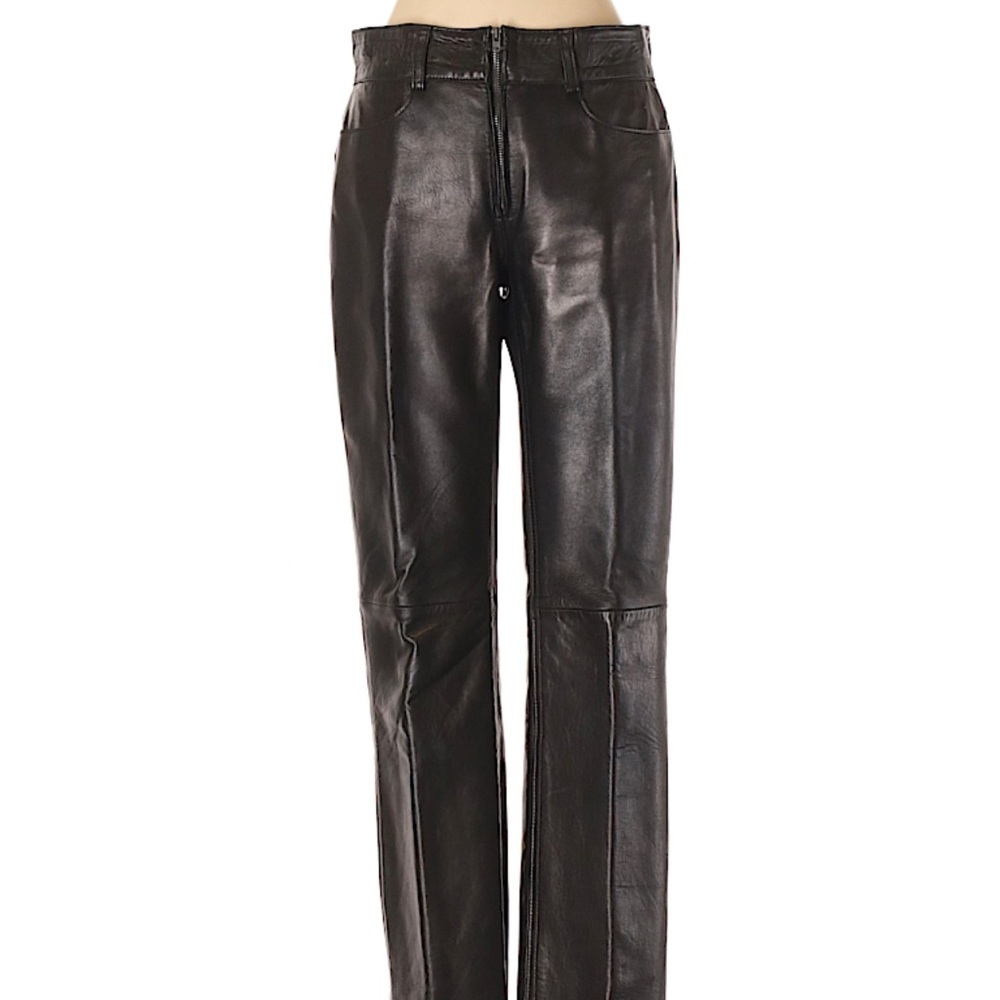 Black Leather Pants